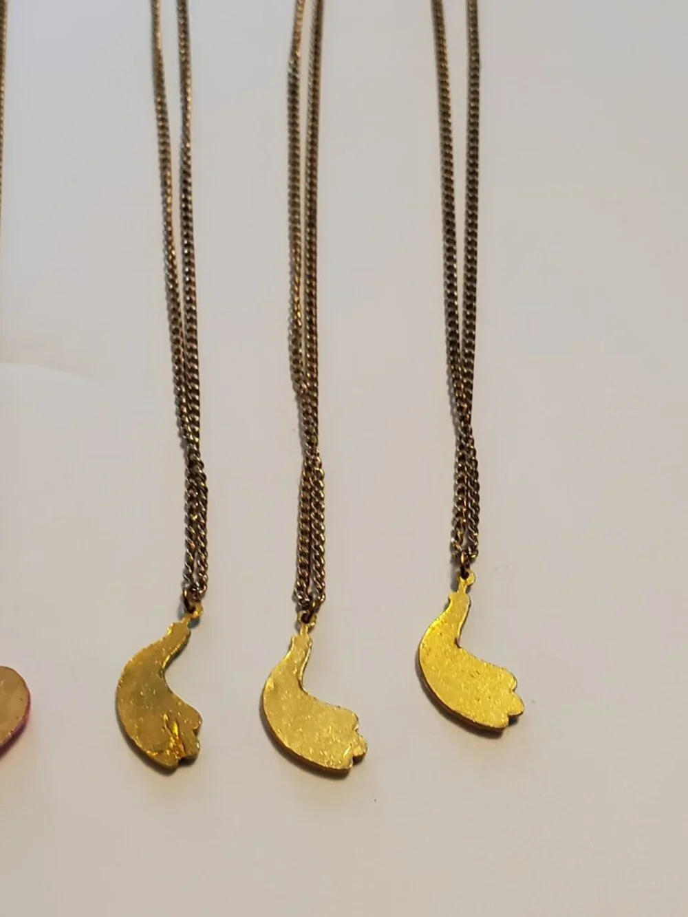 6 Necklaces, items # A 1870-1875, . wt. 19 grams. - Picture 8 of 11
